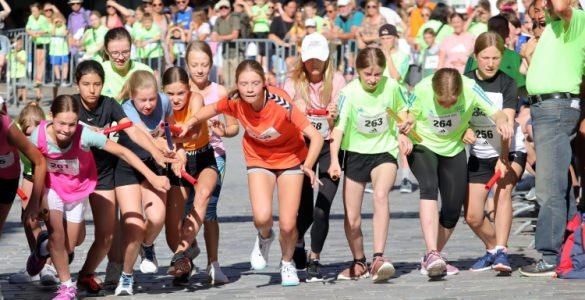 Spannende Staffel-Wettbewerbe. Bild: Kim Enderle