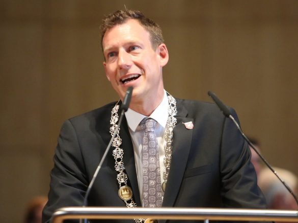 Der neue OB von Weingarten, Clemens Moll. Bild: F.Enderle